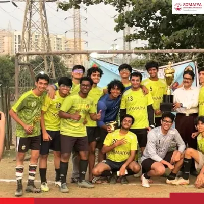 The victorious men's football team celebrating their championship win at Vanquish 2026. I manage tournaments that bring out the best in college athletes.
