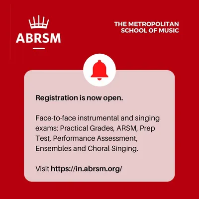 I provide full support for students wishing to pursue formal qualifications. This includes guidance on registration for ABRSM practical and theory exams for various instruments and vocal grades.