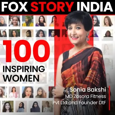 It is a true honor to be featured in Fox Story India's '100 Inspiring Women'. This recognition is a testament to years of dedication and the support of my amazing DtF community.