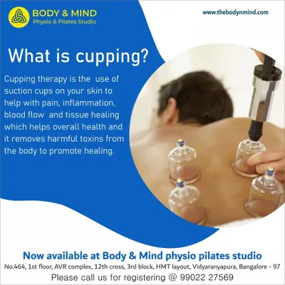 I use cupping therapy, which involves placing suction cups on the skin, to help with pain, inflammation, and blood flow, promoting overall healing.