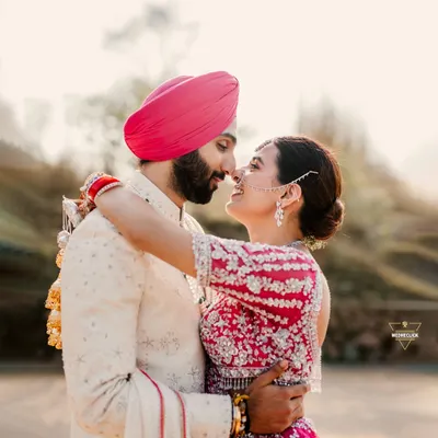 An intimate moment from a beautiful Sikh couple's pre-wedding shoot. The soft light and their gentle embrace highlight their deep connection. I feel honored to capture the elegance and emotion of traditional love stories.
