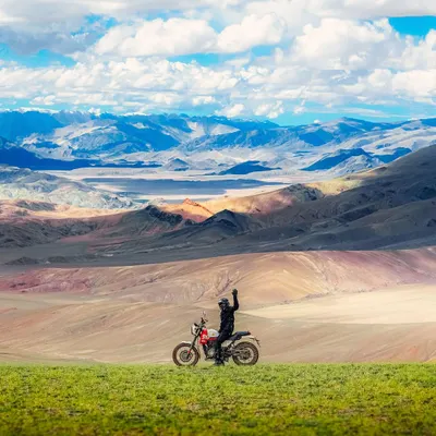 This self-portrait in Leh Ladakh represents my journey as a self-taught photographer. It's a testament to passion and patience, capturing a moment of pure freedom against the backdrop of the Himalayas.
