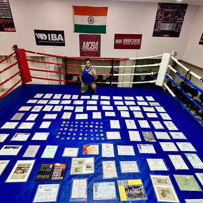 This is my journey. Over 157 certificates and medals from 1997 to 2022. I have been a 2-time Senior National Medalist, an All India Inter-Railway Champion, and the only Indian professional boxer to fight alongside Manny Pacquiao. I bring this experience to every training session.