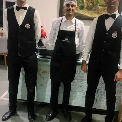 Our service staff is always professionally dressed in clean uniforms, follows strict sanitary procedures, and serves with a polite and efficient attitude.