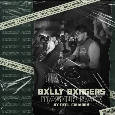 The official artwork for my 'Bxlly Bxngers Mashup Pack'. This collection featured over 8 of my hardest-hitting Bollywood remixes designed for the dance floor.