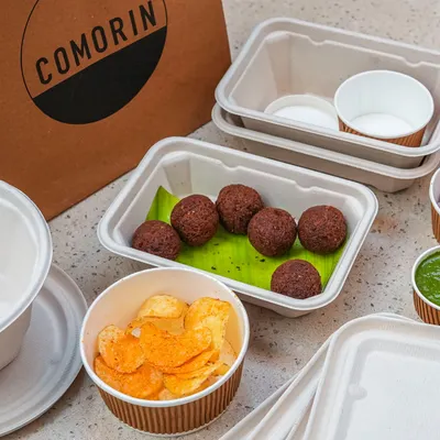 Your Comorin favourites, packed and ready for delivery. Here are our Mutton Goli Kababs, ready to be enjoyed in the comfort of your home.