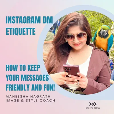 Your digital communication is part of your personal brand. Here are my tips on Instagram DM etiquette to keep your messages friendly, professional, and fun.