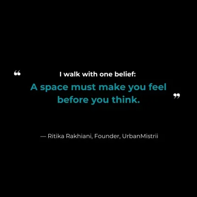 This is the belief that guides every project I undertake. Before any analysis of form or function, a space must connect with you on an emotional level.