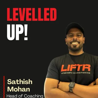 Level up! Meet Sathish Mohan, our Head of Coaching. With over a decade of experience, he is responsible for ensuring a great training experience for all our clients and running the LIFTR Academy.