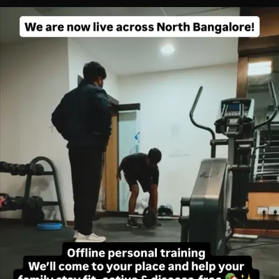 I bring expert personal training to you. I offer sessions across North Bangalore, whether at a local gym, a park, or right at your home to help your family stay fit and active.