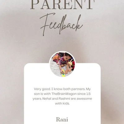 "Nehal and Rashmi are awesome with kids." We've been lucky to have some of our students with us for years, and it's a joy to watch them grow. Thank you, Rani, for your kind words!