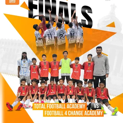 The final showdown. Our U13 team ready for the DPDL Super Cup Shield Finals in Bangalore. This is the high-stakes environment we prepare our players for.