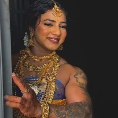 They call me the 'Cutest Beast', and I wear it with pride. This is a celebration of femininity and pure strength, all in one frame.
