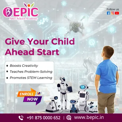 Give your child a head start in the world of tomorrow. My robotics program boosts creativity, teaches problem-solving, and promotes essential STEM learning.
