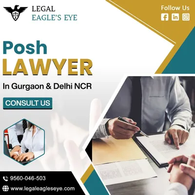 We offer expert legal services for all matters related to the Prevention of Sexual Harassment (POSH) Act in Gurgaon and Delhi NCR. This image represents our dedication to providing confidential consultations and robust legal support for creating safer workplaces.