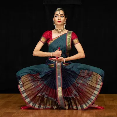 Everything that is Dance is Shiva. A powerful posture from a photoshoot, embodying the divine energy of dance, captured on Mahashivaratri.