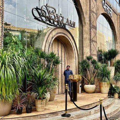 Come for the food, stay for the vibe. We decked out the grand entrance of Baglami in BKC, Mumbai, with some of our most exclusive plant species to create a lush and welcoming experience from the moment you arrive.