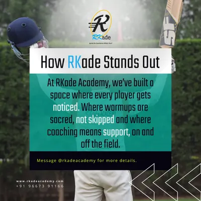 This graphic outlines the core principles that set our academy apart. We prioritize a culture where every player receives attention, proper conditioning is mandatory, and our coaches provide support both on and off the field.