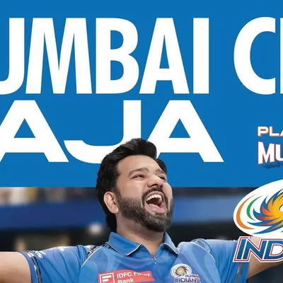 An expressive shot of Rohit Sharma for the Mumbai Indians campaign. We aimed to capture the raw emotion and leadership he brings to the team.
