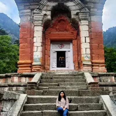 This is me at the ancient Buniyar Temple in Kashmir. As an architect, I am constantly inspired by the incredible craftsmanship and harmonious design of historical structures. Exploring these places fuels my creativity and deepens my appreciation for timeless architecture.