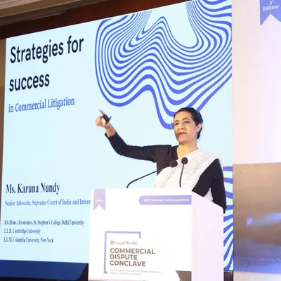 Presenting at the Commercial Dispute Conclave on "Strategies for success in Commercial Litigation." I emphasize a practical approach, combining expertise in areas like the IBC, RERA, and criminal law to achieve the best commercial outcomes for my clients.