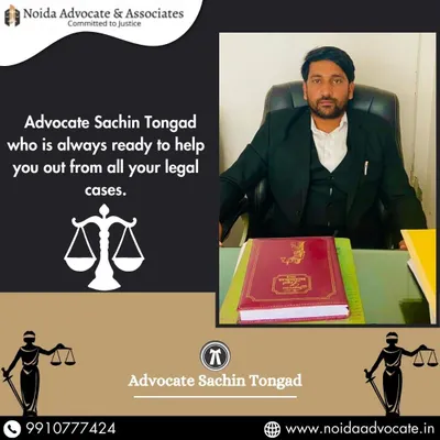 I am Advocate Sachin Tongad, and I am always ready to help you out with all your legal cases. My commitment is to you and to justice.