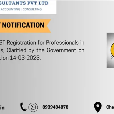 A common question we get is whether you can register for GST using a residential address. The government has clarified that professionals like consultants and architects can indeed operate and register for GST from home. We help you navigate these rules correctly.