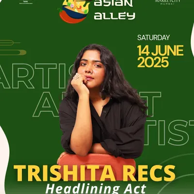 Seeing my name as the headlining act is a feeling I'll never get tired of. This poster from a food festival is a reminder of how far I've come and the energy I promise to deliver as your main event.