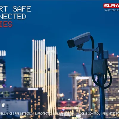 This camera overlooking a city at night is essential for 24/7 public safety. I install systems with advanced low-light and night vision capabilities to ensure continuous, clear monitoring of urban environments.