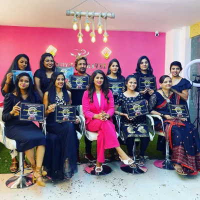 This is what success looks like. A proud moment with my G20 ISO certified students, ready to take on the beauty industry. Join my next batch and this could be you.