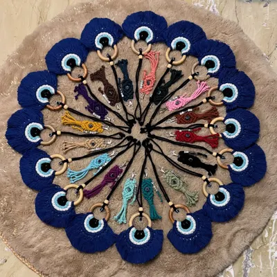A large bulk order of my evil eye car charms, ready to be dispatched for a kitty party. I can handle orders of any size for your events.