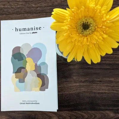 I'm a published author. This is the book 'Humanise', for which I wrote a chapter on a topic that's becoming increasingly relevant: dating at the workplace.