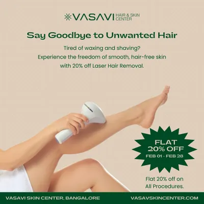 This image details a past promotional offer for my laser hair removal services. Please inquire during your consultation about any current packages or offers that may be available.