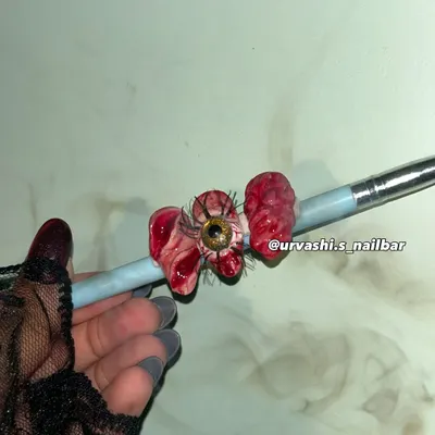 For Halloween, I wanted to create something truly spooky. This design features a realistic 3D eyeball with tiny eyelashes, surrounded by a fleshy, bloody texture. It's the kind of art that will definitely make people look twice.