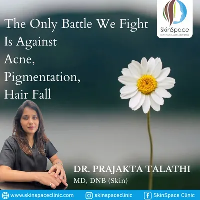 This image reflects our core mission. The only battles we fight are against common skin and hair concerns like acne, pigmentation, and hair fall, using our medical expertise and a compassionate approach.