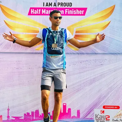 Proud finisher of the Kanpur Half Marathon. I practice what I preach about endurance and fitness being the bedrock of athletic performance.