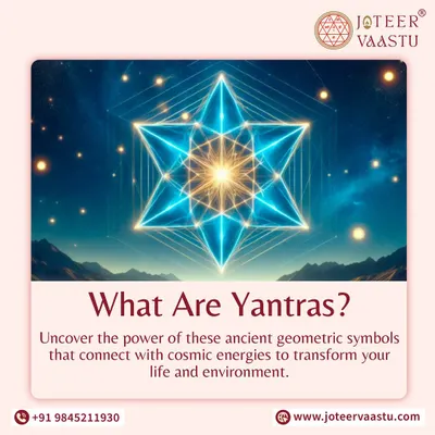 What are Yantras? They are ancient geometric symbols that serve as a connection to cosmic energies. We use them to help transform your life and environment by aligning your space with positive universal forces.