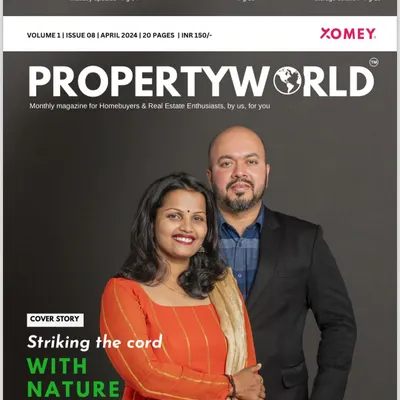 We are thrilled to be on the cover of Property World Magazine's April 2024 issue. The cover story, "Striking the cord with Nature," features our journey as founders of Our Balcony Garden.