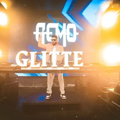 Standing center stage at Glitte, one of Thane's premier superclubs. The combination of massive LED backdrops and powerful lighting is key to the immersive experience I deliver.