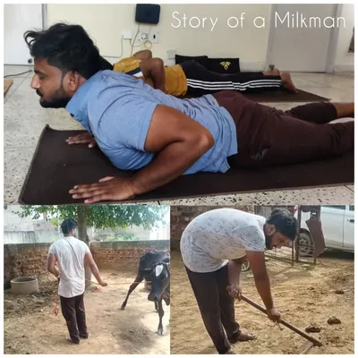 I feel immense gratitude for experiences like these. This is the story of a participant, a milkman, who traveled 200 kilometers and spent his savings to learn Surya Kriya, seeking something beyond words. His quest for "Param Sukh" or ultimate bliss is an inspiration.