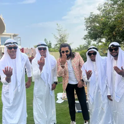 Serving sophistication with an Arabian touch. For this destination wedding, my team and I dressed the part to elevate the theme and create a cohesive, luxury experience.