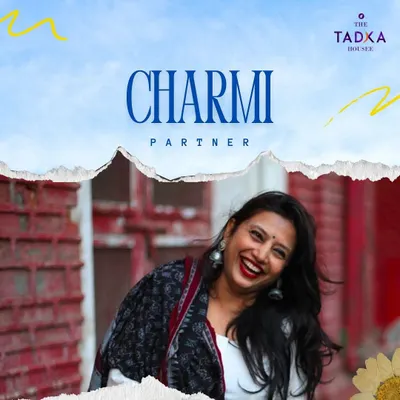Meet Charmi, my partner and the head chef behind all the delicious food you love. Her passion for cooking is the secret ingredient in every dish.