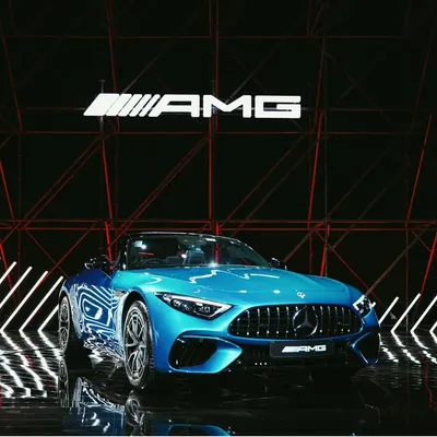 The stunning blue Mercedes-AMG takes center stage. My lighting and composition work to make the car the undeniable hero of the shot, perfect for press kits and marketing materials that need to make a strong impression.