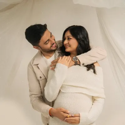 The look of love. My goal is to capture the real connection between partners, those unscripted moments of joy and anticipation. This couple's session was filled with laughter and warmth.