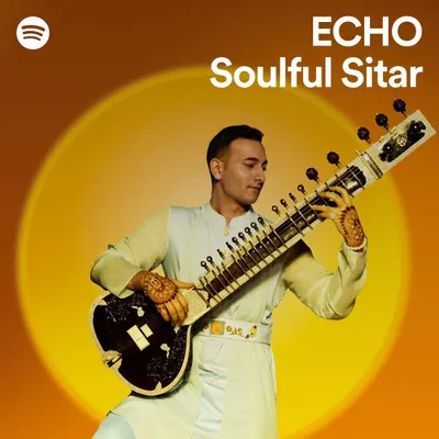 The official cover art for my collaboration with Spotify on their 'ECHO: Soulful Sitar' campaign. I was commissioned to compose and produce the lead track, 'Kautilya', a forward-looking interpretation of Indian classical music.