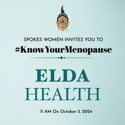 We are excited to partner with Elda Health for a #KnowYourMenopause awareness session. This talk with a leading specialist is designed to empower women aged 35-55 with essential information about menopause and its impact on health.