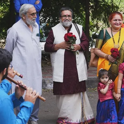 Celebrating 50 years of my Appa's musical journey. My parents are my first Gurus, and their love and support are the foundation of everything I do.