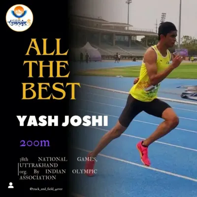 Another goal achieved. So proud of my athlete Yash Joshi for qualifying for the 38th National Games in Uttarakhand. This is a huge milestone that reflects his dedication to our athletic development program.
