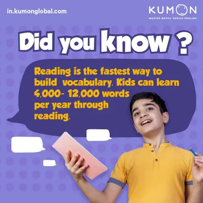 Did you know that reading is the fastest way to build vocabulary? It's amazing how many new words kids can learn in a year just by developing a consistent reading habit.