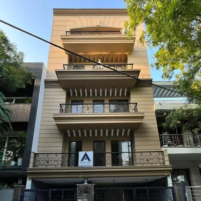 This is the view that welcomes you home. A classic, strong facade that speaks of timeless elegance and solid construction. It's a home that looks impressive and is built to last for generations.